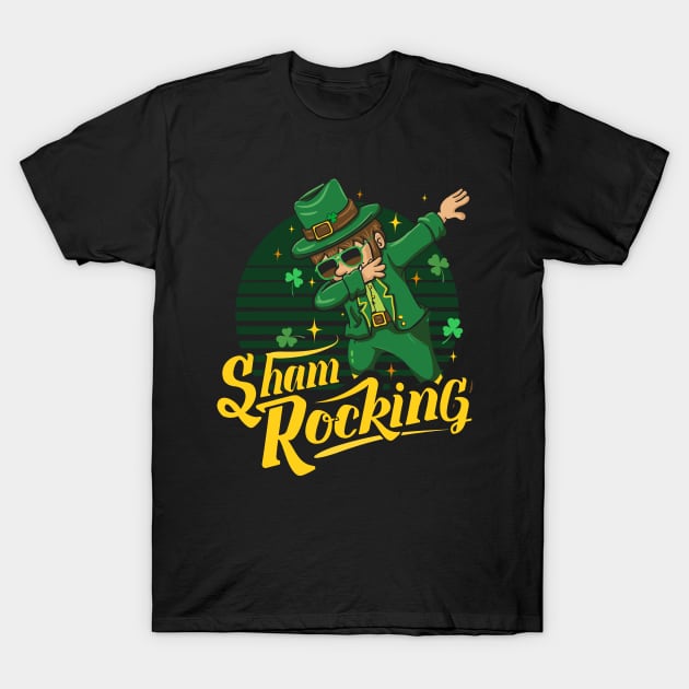 leprechaun st patricks day T-Shirt by Jandjprints